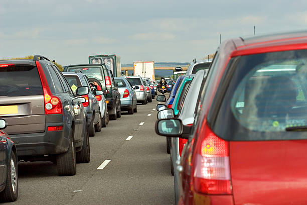 Traffic jam - and I'm still miles from home!